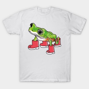 Frog in wellies T-Shirt